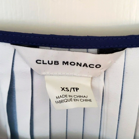 Club Monaco Brand New Pleated Tank - Picture 3 of 7